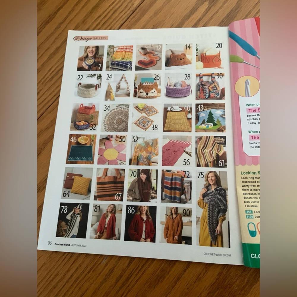 Set of 3 Crochet pattern magazines - Picture 9 of 10